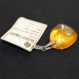 Vintage amber pendant 